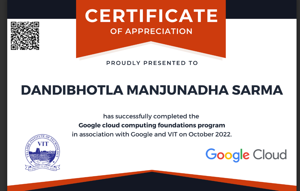 Google Cloud Certificaation